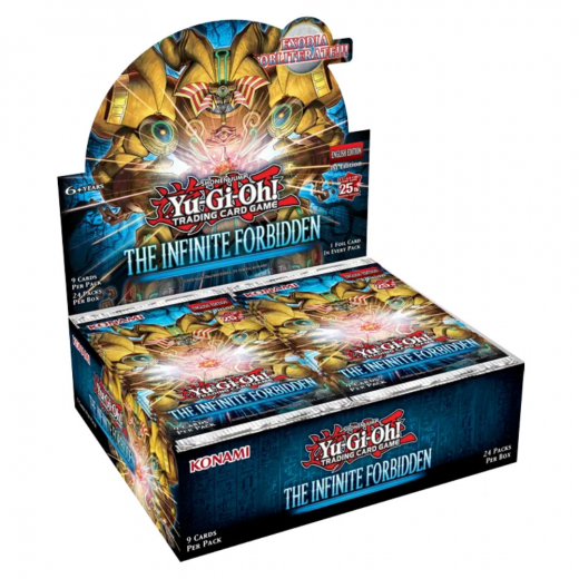 Yu-Gi-Oh! TCG: The Infinite Forbidden Booster Display i gruppen SÄLLSKAPSSPEL / Kortspel hos Spelexperten (YGO-INFO-DIS)