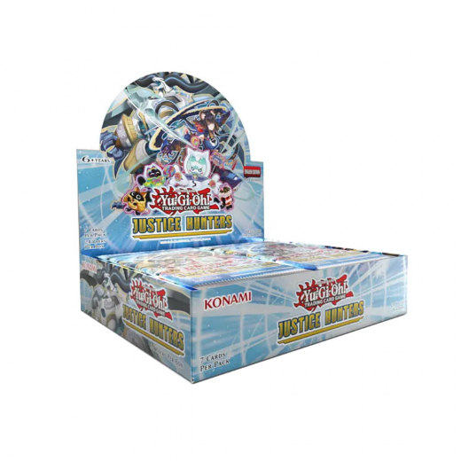 Yu-Gi-Oh! TCG: Justice Hunters Booster Display i gruppen SÄLLSKAPSSPEL / Kortspel hos Spelexperten (YGO-JUHU-DIS)