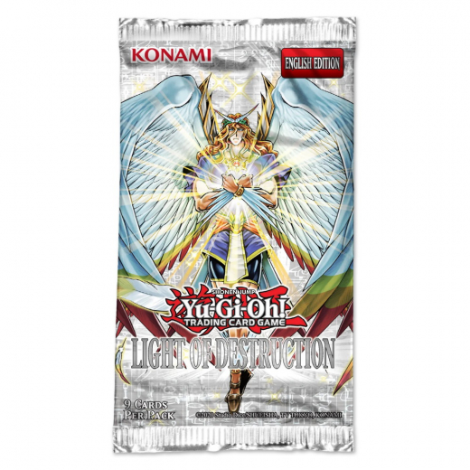 Yu-Gi-Oh! TCG: Light of Destruction Booster Pack i gruppen SÄLLSKAPSSPEL / Kortspel hos Spelexperten (YGO-LIDE-BOS)