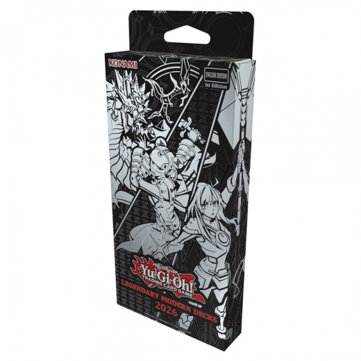 Yu-Gi-Oh! TCG: Legendary Modern Decks 2026 i gruppen SÄLLSKAPSSPEL / Kortspel hos Spelexperten (YGO-LM26-EN)