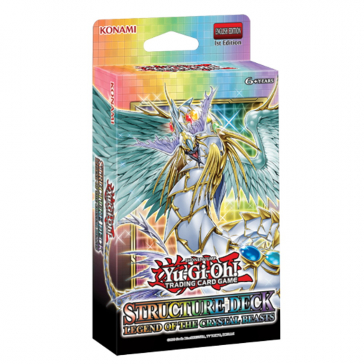 Yu-Gi-Oh! TCG: Structure Deck: Legend of the Crystal Beasts i gruppen  hos Spelexperten (YGO-LOTCB-EN)