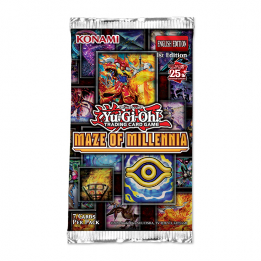 Yu-Gi-Oh! TCG: Maze of Millennia Booster Pack i gruppen SÄLLSKAPSSPEL / Kortspel hos Spelexperten (YGO-MAMI-EN-BOS)
