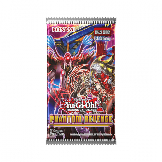 Yu-Gi-Oh! TCG: Phantom Revenge Booster Pack i gruppen SÄLLSKAPSSPEL / Kortspel hos Spelexperten (YGO-PRBD-EN-BOS)