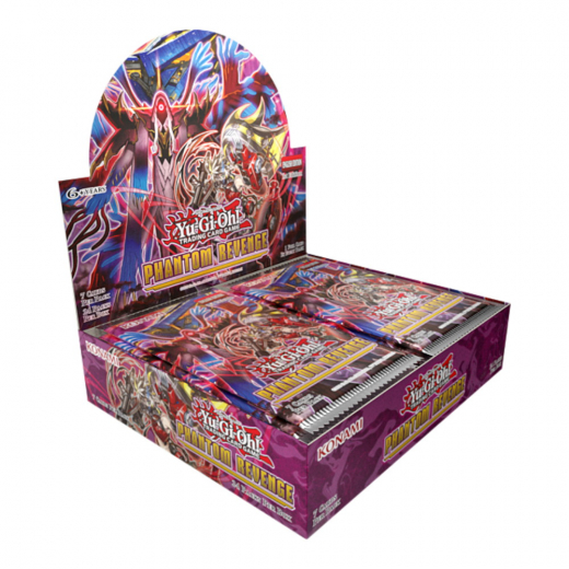 Yu-Gi-Oh! TCG: Phantom Revenge Booster Display i gruppen SÄLLSKAPSSPEL / Kortspel hos Spelexperten (YGO-PRBD-EN-DIS)