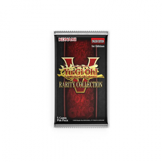 Yu-Gi-Oh! TCG: Rarity Collection V Booster Pack i gruppen SÄLLSKAPSSPEL / Kortspel hos Spelexperten (YGO-RCV-BOS)