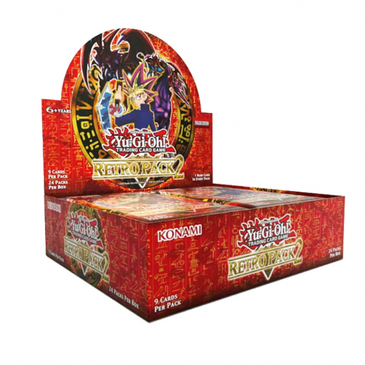 Yu-Gi-Oh! TCG: Retro Pack 2 Booster Display i gruppen SÄLLSKAPSSPEL / Kortspel hos Spelexperten (YGO-RPRE-EN-DIS)