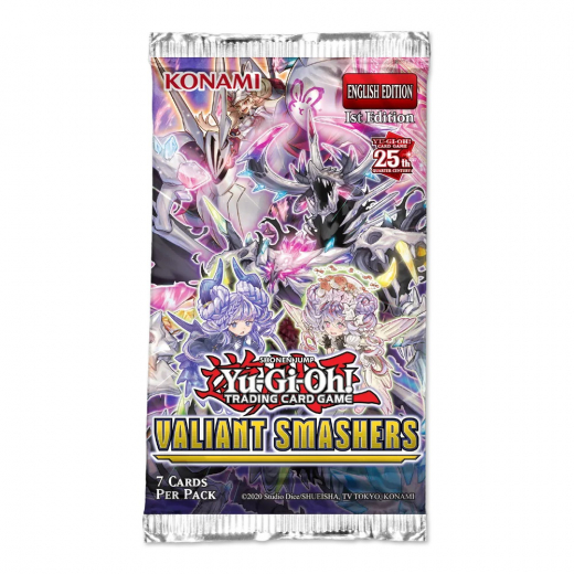 Yu-Gi-Oh! TCG: Valiant Smashers Booster Pack i gruppen SÄLLSKAPSSPEL / Kortspel hos Spelexperten (YGO-VASM-EN-BOS)