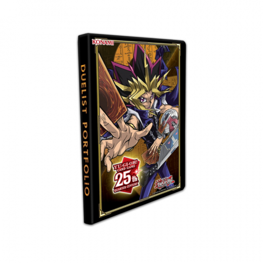 Yu-Gi-Oh! TCG: Duelist 9-Pocket Portfolio - Yugi & Kaiba Quarter Century  i gruppen SÄLLSKAPSSPEL / Tillbehör / Förvaring hos Spelexperten (YGO-YKP)