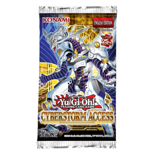 Yu-Gi-Oh! TCG: Cyberstorm Access Booster Pack i gruppen SÄLLSKAPSSPEL / Kortspel hos Spelexperten (YGO053-4)