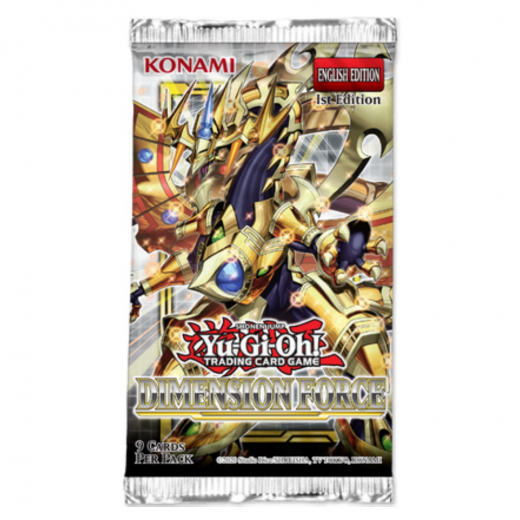 Yu-Gi-Oh! TCG: Dimension Force Booster i gruppen SÄLLSKAPSSPEL / Kortspel hos Spelexperten (YGO337-3)