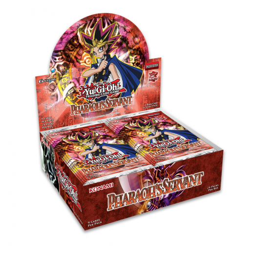Yu-Gi-Oh! TCG: 25th Anniversary Edition - Pharaoh's Servant Booster Display i gruppen  hos Spelexperten (YGO668-0-DIS)