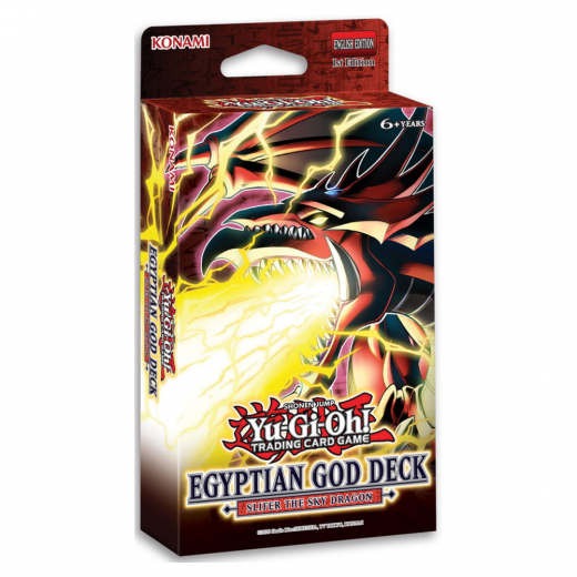 Yu-Gi-Oh! TCG: Egyptian God Deck - Slifer the Sky Dragon i gruppen SÄLLSKAPSSPEL / Kortspel hos Spelexperten (YGO742-7)