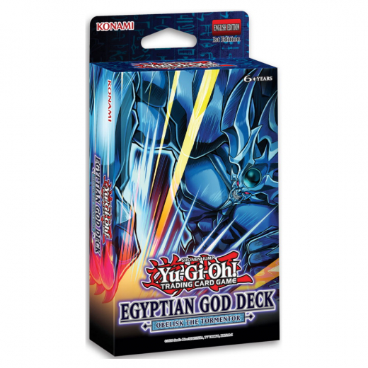 Yu-Gi-Oh! TCG: Egyptian God Deck - Obelisk the Tormentor i gruppen SÄLLSKAPSSPEL / Kortspel hos Spelexperten (YGO747-2)