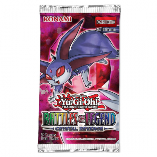 Yu-Gi-Oh! TCG: Crystal Revenge Booster i gruppen SÄLLSKAPSSPEL / Kortspel hos Spelexperten (YGO799-9)