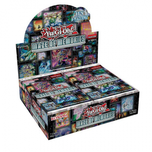 Yu-Gi-Oh! TCG: Maze of Memories Booster Display i gruppen SÄLLSKAPSSPEL / Kortspel hos Spelexperten (YGO847-7-DIS)