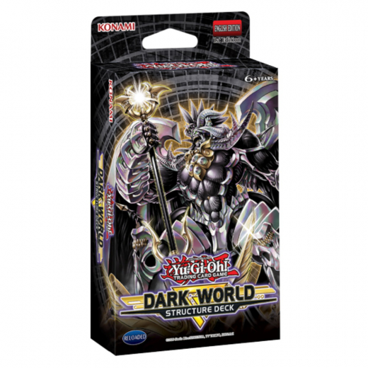 Yu-Gi-Oh! TCG: Structure Deck Dark World i gruppen SÄLLSKAPSSPEL hos Spelexperten (YGO871-2)
