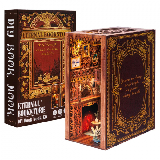 Book Nook: Eternal Bookstore i gruppen PUSSEL / Book Nook hos Spelexperten (YS05B)