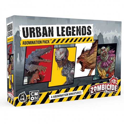 Zombicide 2nd Ed: Urban Legends Abominations (Exp.) i gruppen SÄLLSKAPSSPEL / Expansioner hos Spelexperten (ZCD004)