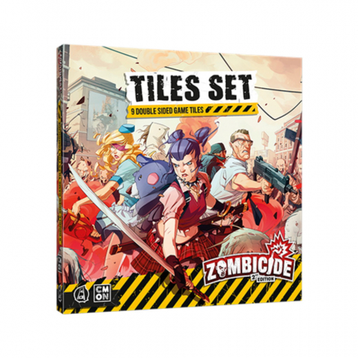 Zombicide: Tiles Set Upgrade for 2nd Ed (Exp.) i gruppen SÄLLSKAPSSPEL / Expansioner hos Spelexperten (ZCD007)