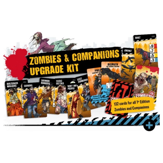 Zombicide: Zombies & Companion Upgrade to 2nd Ed (Exp.) i gruppen SÄLLSKAPSSPEL / Expansioner hos Spelexperten (ZCD009)