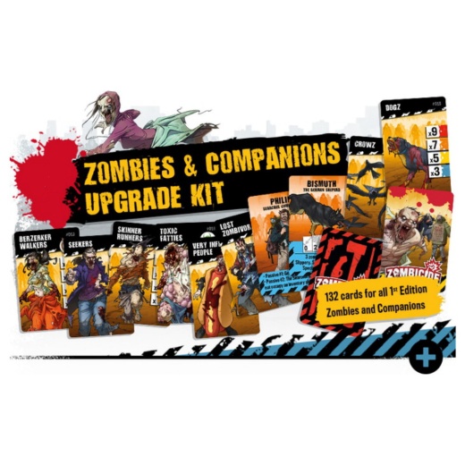 Zombicide: Zombies & Companion Upgrade to 2nd Ed (Exp.) i gruppen  hos Spelexperten (ZCD009)