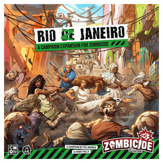 Zombicide 2nd Ed: Rio Z Janeiro (Exp.) i gruppen SÄLLSKAPSSPEL / Expansioner hos Spelexperten (ZCD013)