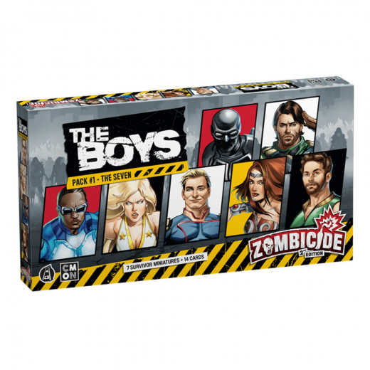 Zombicide 2nd Ed: The Boys Pack #1 - The Seven (Exp.) i gruppen SÄLLSKAPSSPEL / Expansioner hos Spelexperten (ZCDPR10)