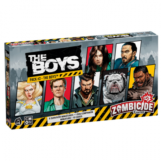 Zombicide 2nd Ed: The Boys Pack #2 - The Boys (Exp.) i gruppen SÄLLSKAPSSPEL / Expansioner hos Spelexperten (ZCDPR11)