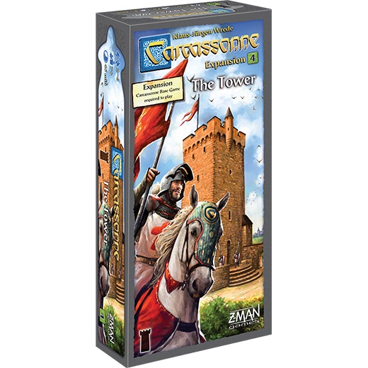 Carcassonne: The Tower (Eng) (Exp.) i gruppen SÄLLSKAPSSPEL / Expansioner hos Spelexperten (ZMG78004)