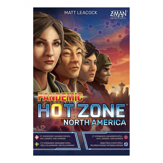 Pandemic Hot Zone North America (Swe.)