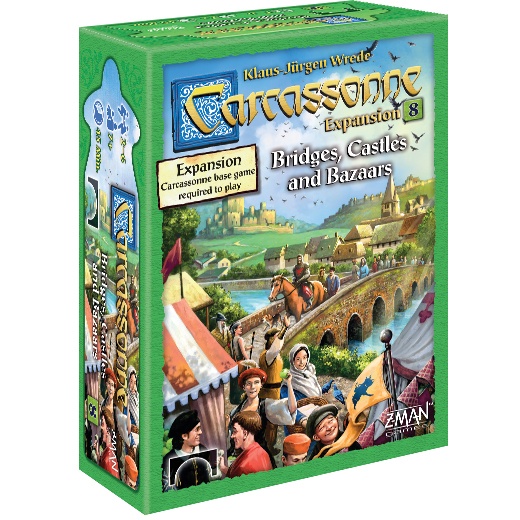 Carcassonne: Bridges, Castles, & Bazaars (Exp.) (Eng) i gruppen SÄLLSKAPSSPEL / Expansioner hos Spelexperten (ZMGZM7818)