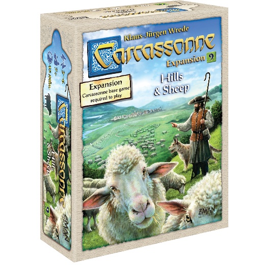 Carcassonne: Hills & Sheep (Exp) i gruppen SÄLLSKAPSSPEL / Expansioner hos Spelexperten (ZMGZM7819)