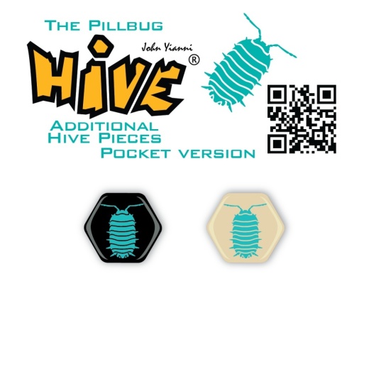 Hive: The Pillbug for Hive Pocket (Exp.) i gruppen SÄLLSKAPSSPEL / Expansioner hos Spelexperten (hive-207)