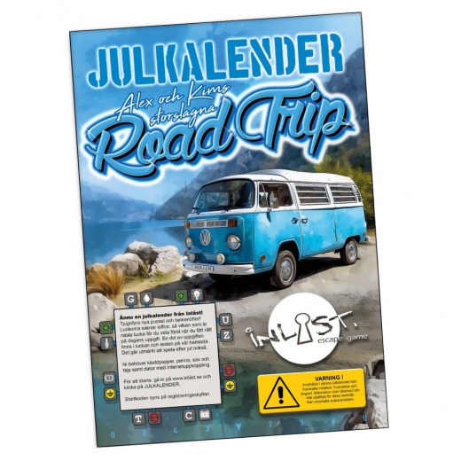 Inlåst - Julkalender Alex och Kims storslagna Road Trip i gruppen SÄLLSKAPSSPEL / Escape Room / Escape Room adventskalender hos Spelexperten (il-2425)