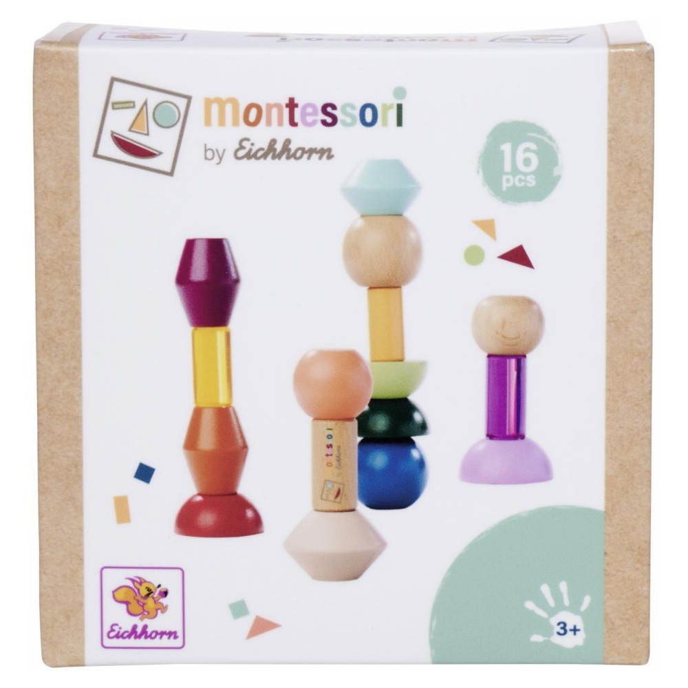 Montessori Stapel Klossar