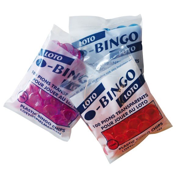 Bingo täckbrickor 15 mm 100 st
