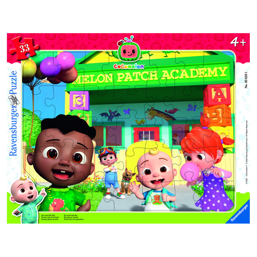 Ravensburger Rampussel: First Day of Daycare Cocomelon - 33 Bitar