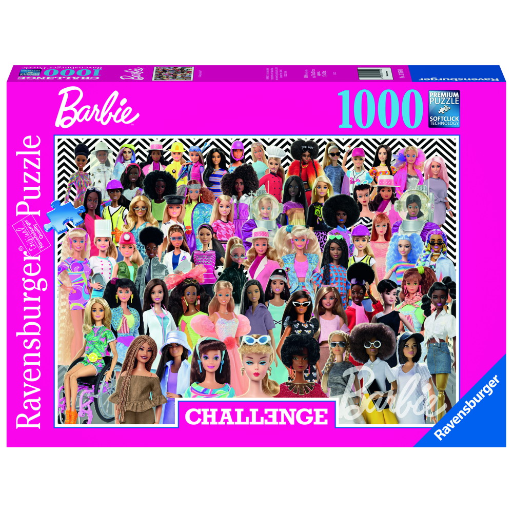 Ravensburger Pussel: Barbie Challenge 1000 Bitar