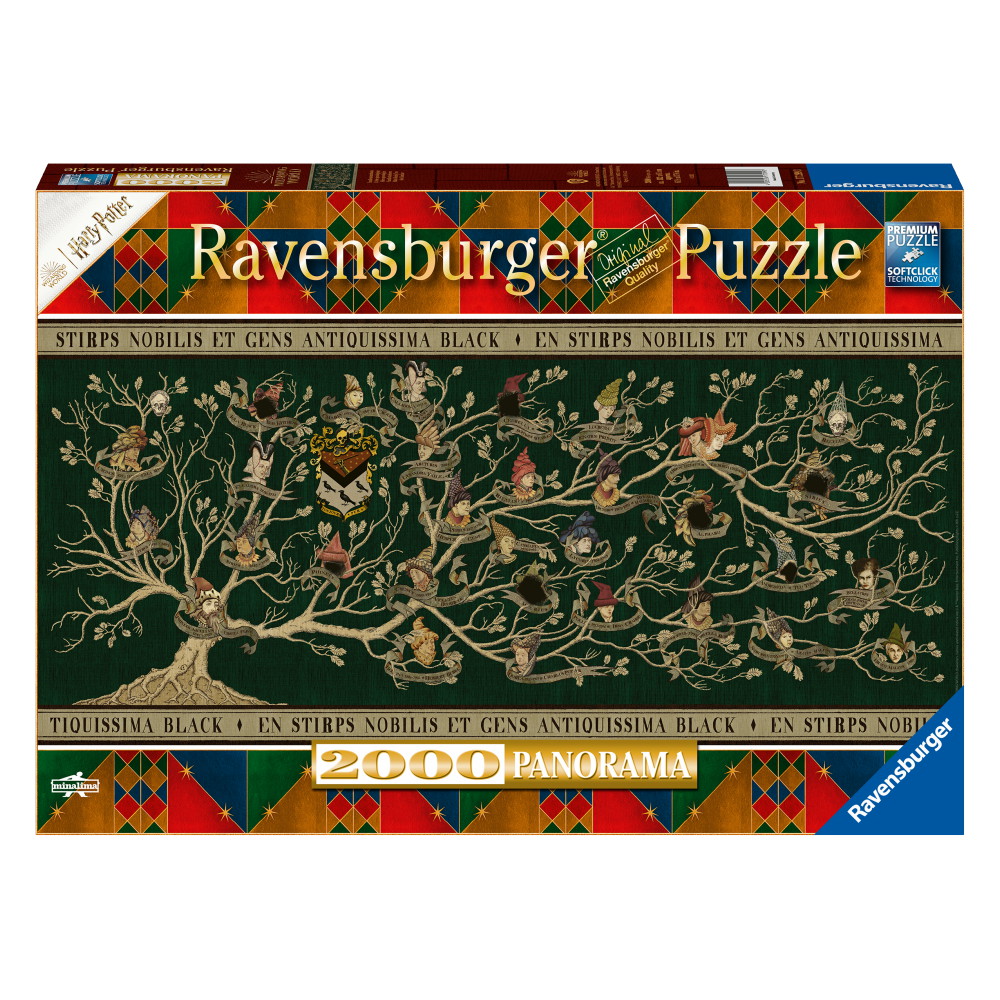 Ravensburger Pussel: Harry Potter Släktträd 2000 Bitar