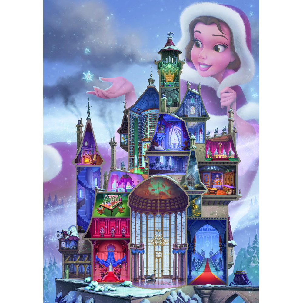 Ravensburger Pussel: Disney Belle 1000 Bitar
