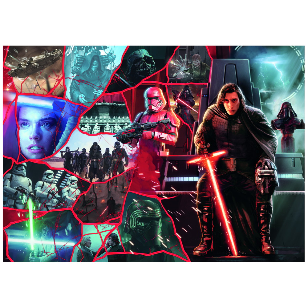 Ravensburger Pussel: Star Wars Villainous Kylo Ren 1000 Bitar