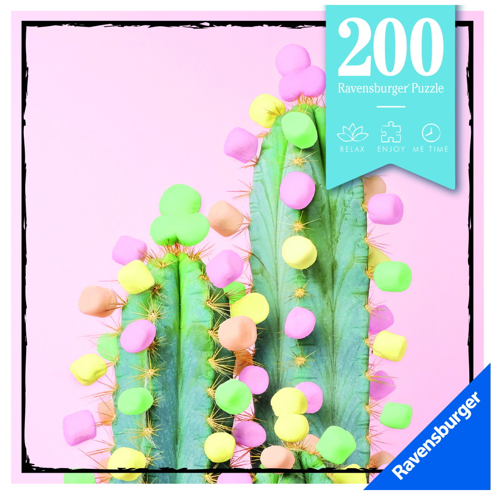 Ravensburger Pussel: Cactus 200 Bitar