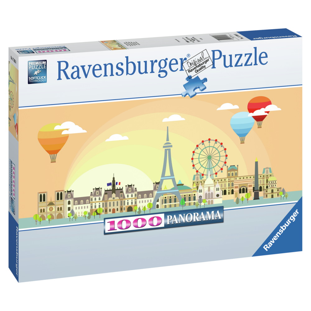 Ravensburger Pussel: A Day in Paris 1000 Bitar