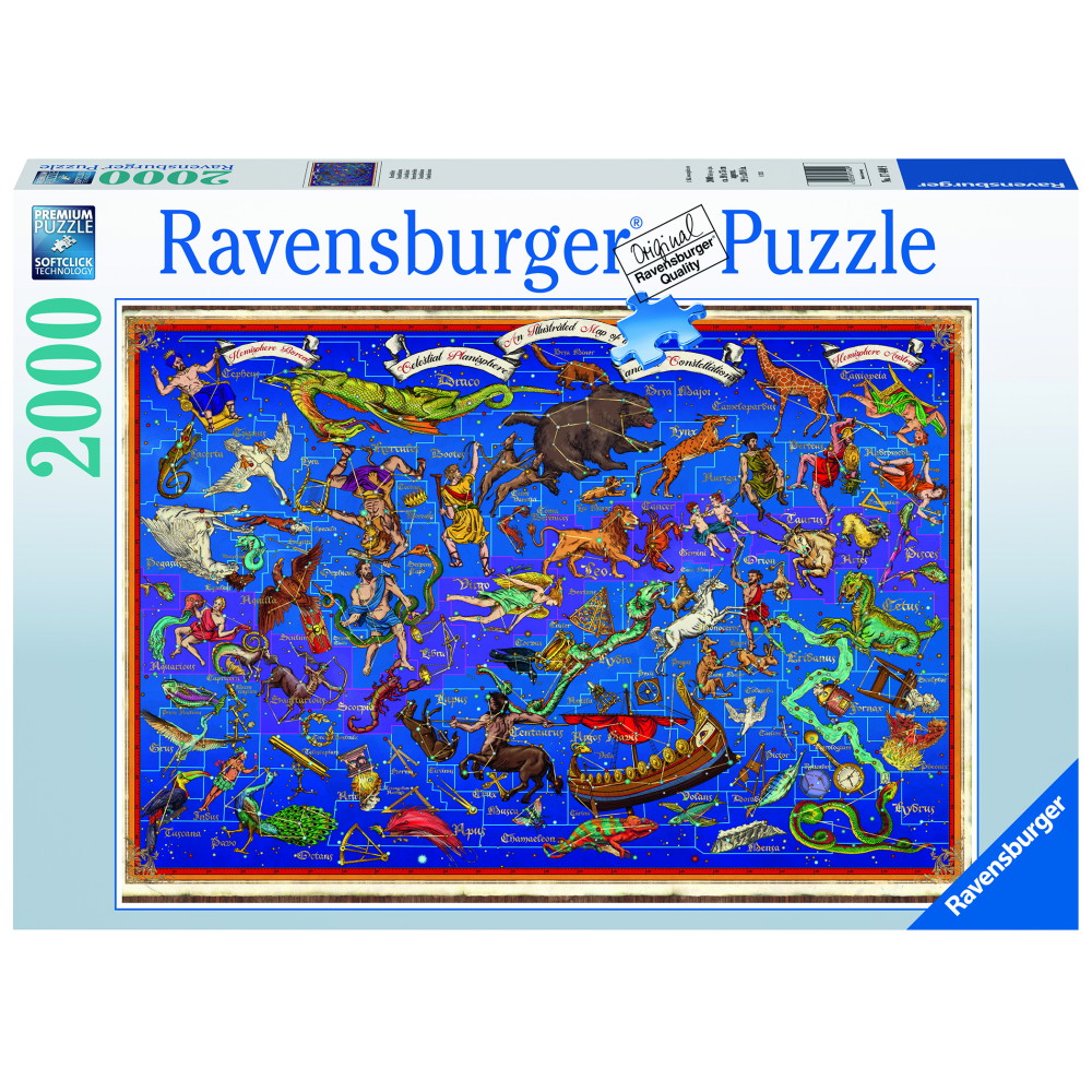 Ravensburger pussel: Map 2000 Bitar