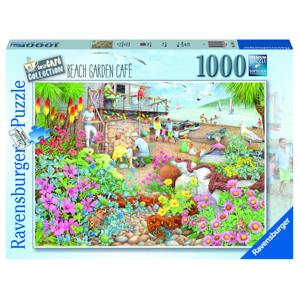 Ravensburger Pussel: Beach Garden Cafe 1000 Bitar