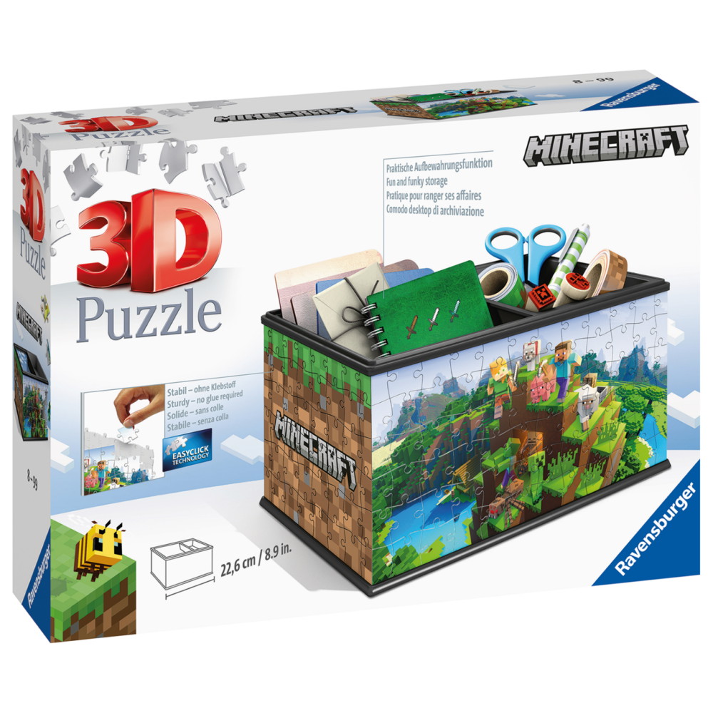 Ravensburger 3D Pussel: Minecraft Skattkista 223 Bitar
