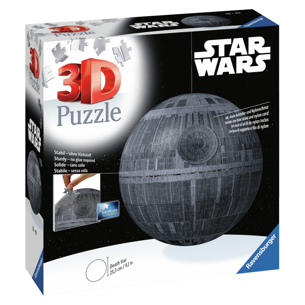 Ravensburger 3D Pussel - Star Wars: Death Star 540 Bitar