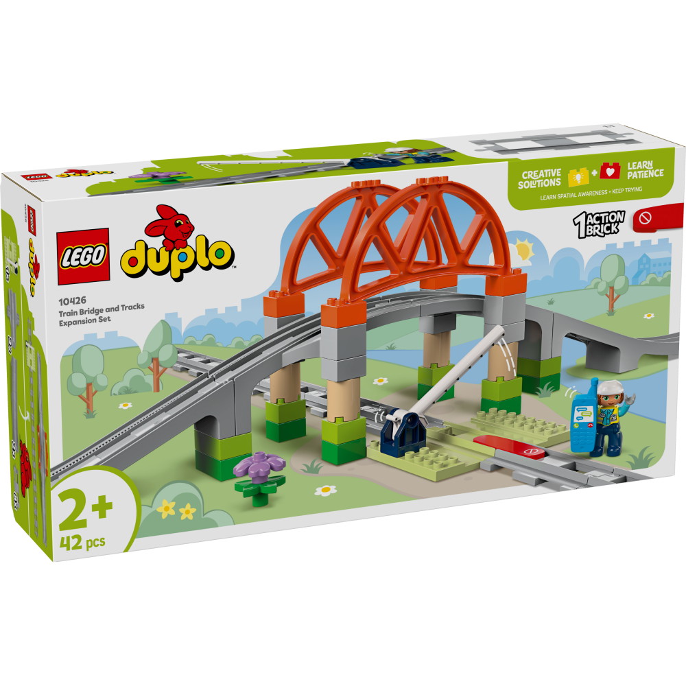 LEGO Duplo - Tågbro och spår Expansion Set