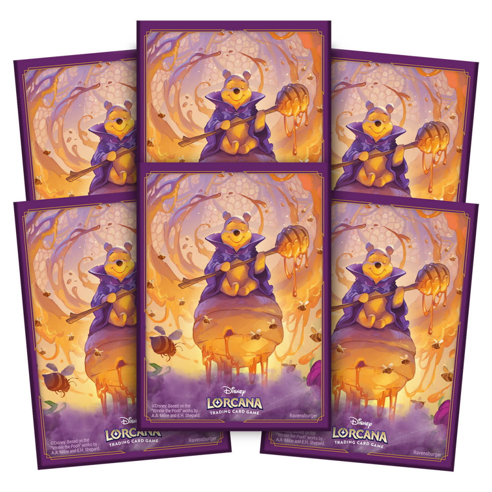 Disney Lorcana TCG: Sleeves 63 x 88 mm - Winnie the Pooh