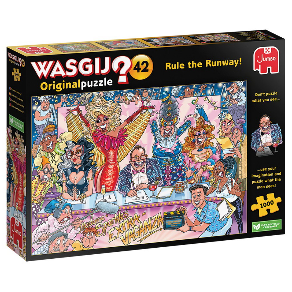 Wasgij? Original #42 - Rule the Runway! 1000 Bitar